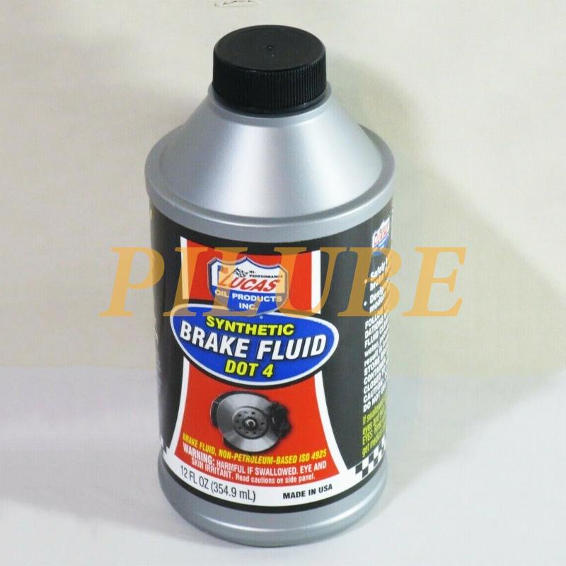 LUCAS OIL DOT 4 Brake Fluid High Performance for Superior Performance and High-Temperature Stability Original Product