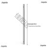 Ceiling Cleaning Replacement Cloth and Aluminum Alloy Pole Accessories Kit