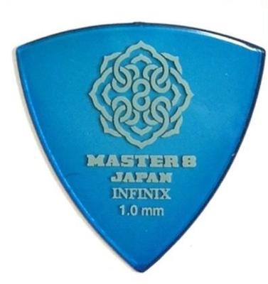 Треугольный медиатор для гитары MASTER8 JAPAN INFINIX [набор 20] 1,0 мм [IF-TR100]