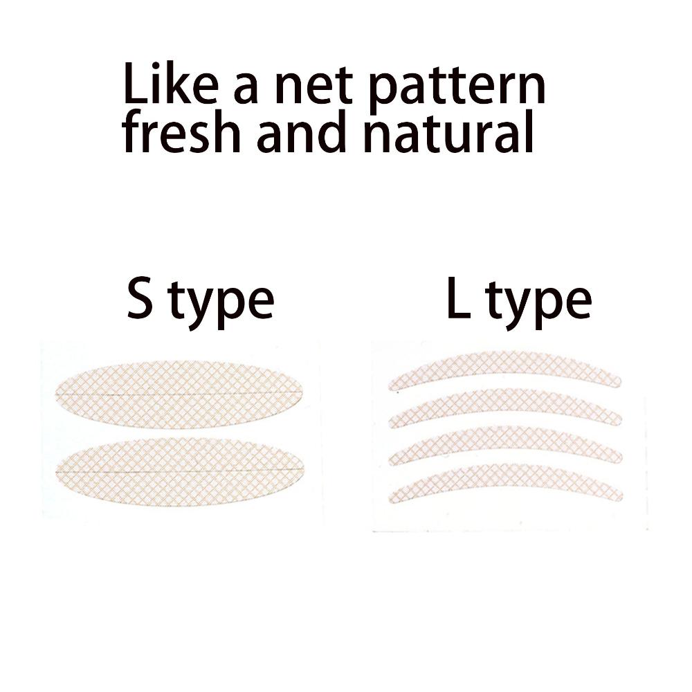 Инструменты для красоты глаз Клейкие кружевные полоски для подтяжки глаз Невидимые наклейки для век Двусторонняя лента для век