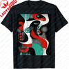 Unisex Fashion Summer Short Sleeve Tops Green Stack Graphic Print CTrendyasual  Streetwear Stylish Comfort Top graphic Clothing
