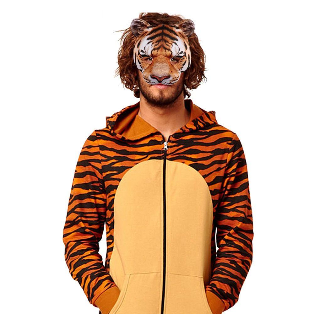 Eye Mask Carnival Party Costume Party Tiger Mask Masquerade Mask Cosplay Props Halloween Decoration