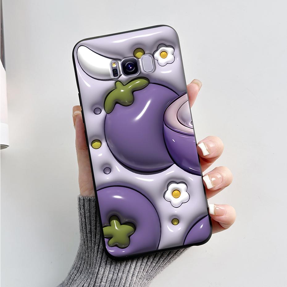 Case For Samsung S8 Plus S8+ Coque Galaxy S8 TPU Soft Silicone Funda Phone Case For Samsung Galaxy S 8 S8 Plus Cover Capa Bumper