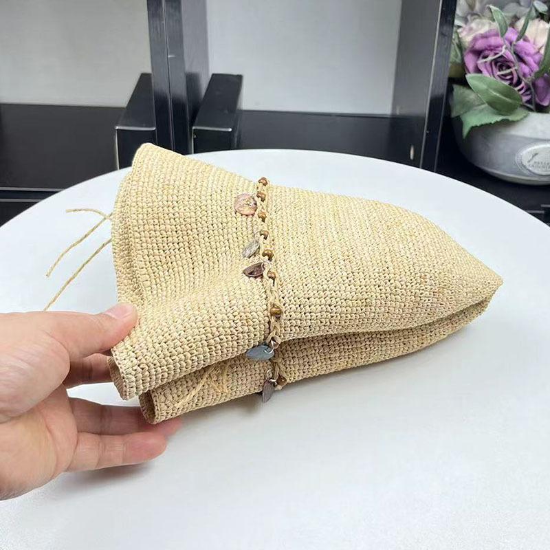 Шляпа из рафии ручной вязки крючком женская летняя дорожная защита от солнца УФ-защита соломенная шляпа от солнца шляпа от солнца складная