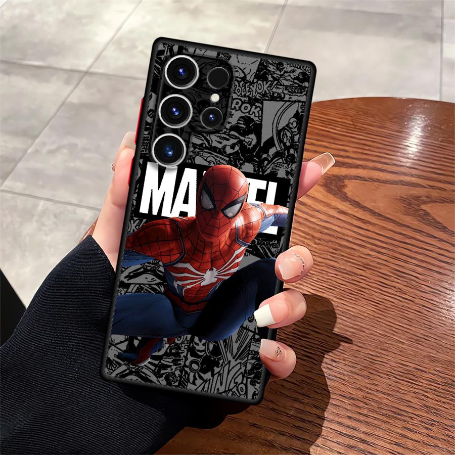 Чехол для телефона Spider-Man Heroes Return для Samsung Galaxy S26 S24 Plus S21 Note 20 10+ S20 S23 FE S22 S25 Ultra