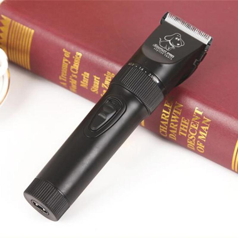 BaoRun P7 Professional Dog Hair Trimmer Low-Noise Cat Grooming Clippers for Dog Rechargeable Hair Cutters Haircut Machine Black