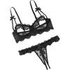 Avidlove Sexy Lingerie Set for Women Underwire Push Up Lace Bra and Panty