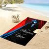 Phantom 2D Flat Print Beach Towel, Large Soft Quick Dry Towel for Beach Camping SwimmingZSTJ0915437