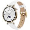 Compatible For Huawei Watch GT 5 41mm Watch Band Gold Buckle Slim Leather Strap