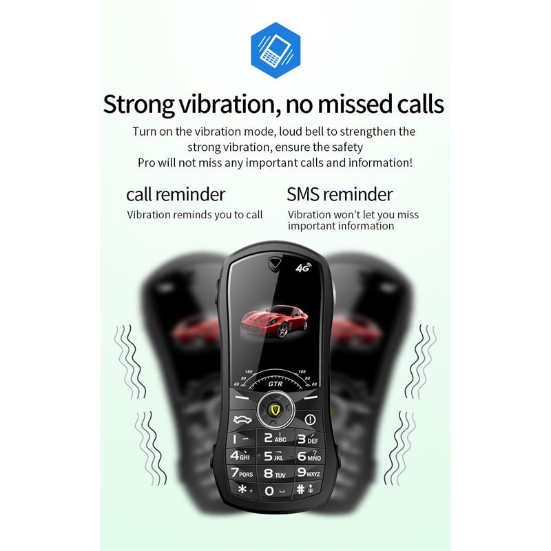 1,8-дюймовый 2G детский мультяшный телефон с клавиатурой, студенческая модная форма автомобиля