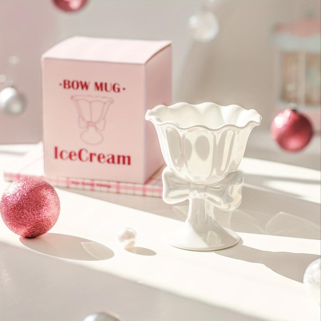 1 шт. 180 мл японская керамическая чашка для десерта с бантом, кофейные кружки, подарок на выпускной день рождения, нежная летняя и зимняя чашка для воды, стакан