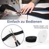 2 Rolls of elastic rubber with button eyelets  10 m wide elastic band  20 mm eyelet rubber with 20 buttons  trouser elastic  sewing tape for skirts