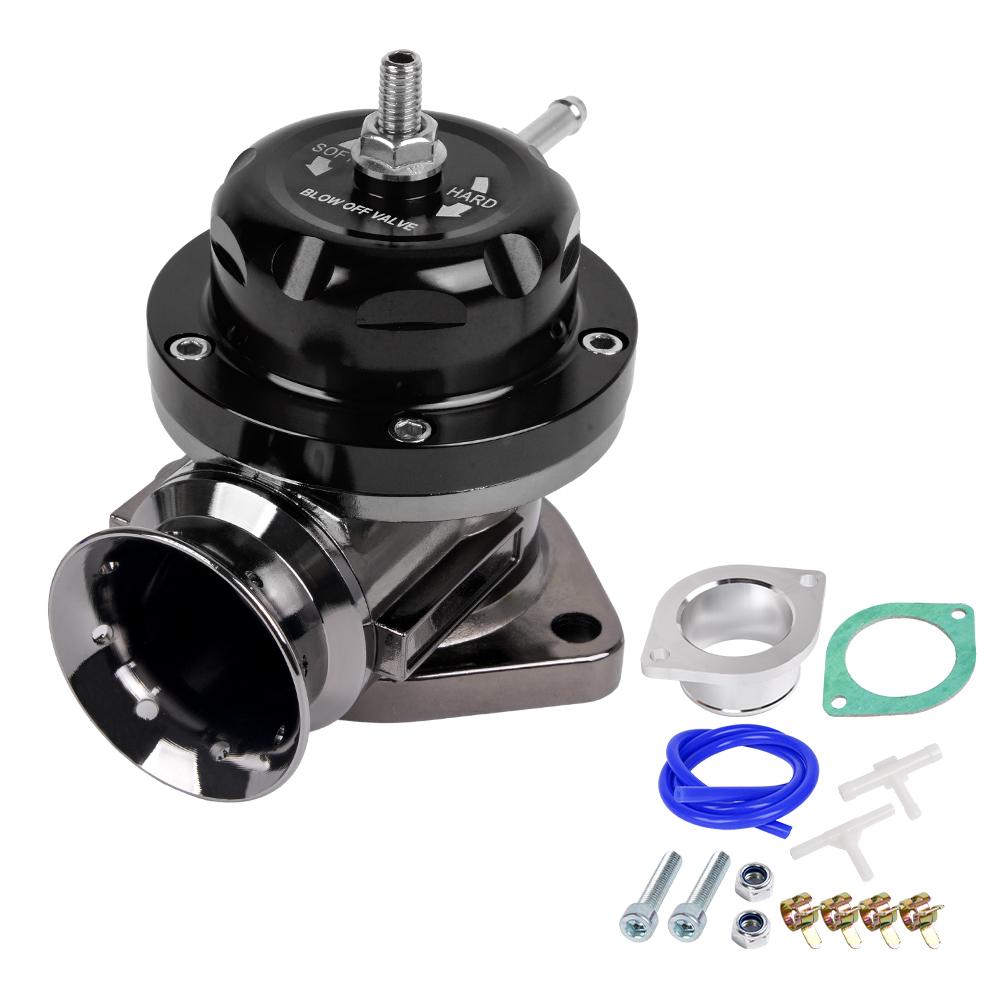RASTP-Type-RS Blow Off Valve Adjustable 25psi BOV Blow Dump Adaptor with Flange Aluminum Alloy RS-BOV129