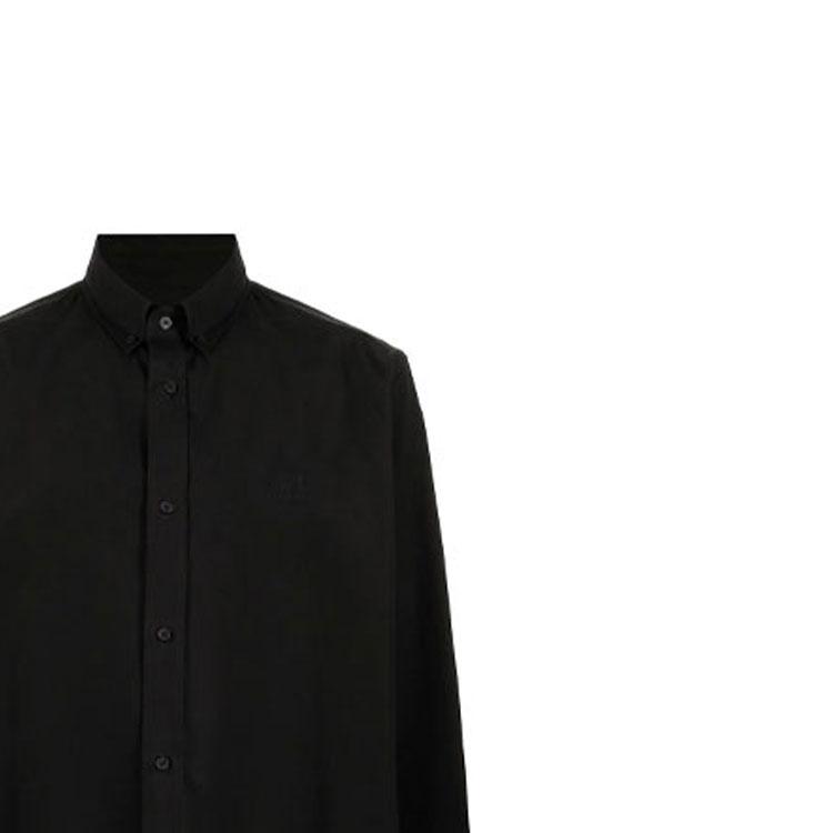 KENZO Shirts Men's Black Lapel Moderate Other FB65CH4001LH-99
