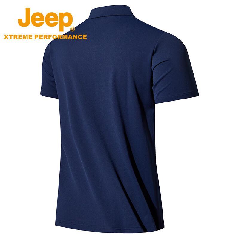 Jeep Мужская повседневная футболка-поло с коротким рукавом J322099905 для активного отдыха