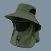 Summer Outdoor Sun Shade, Neck Protection, Sun Protection, Detachable Sun Hat, Men's and Women's Fishing and Hiking Hats