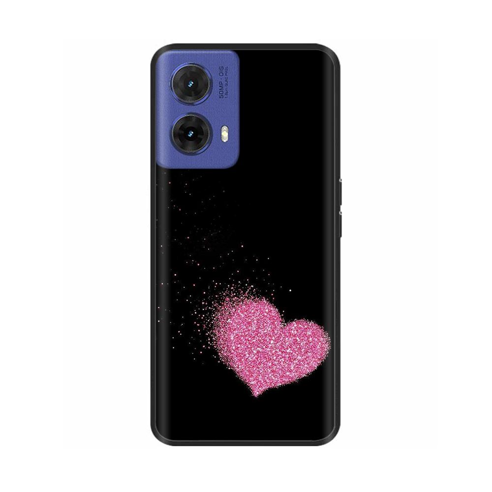 Чехол для Motorola Moto G85 Бабочка Мягкий Матовый Силиконовый Задняя Крышка Для Moto G85 5G Чехлы MOTOG85 G 85 5G Funda Полный Чехол для Телефона