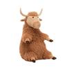 Jellycat Серия "Фермерские животные" Херби Хайлендская корова Милая забавная кукла Плюшевая кукла 26 см высотой