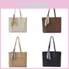 Ribbon Decoration Single Shoulder Underarm Bag Solid Color Handbag Women Fashion
