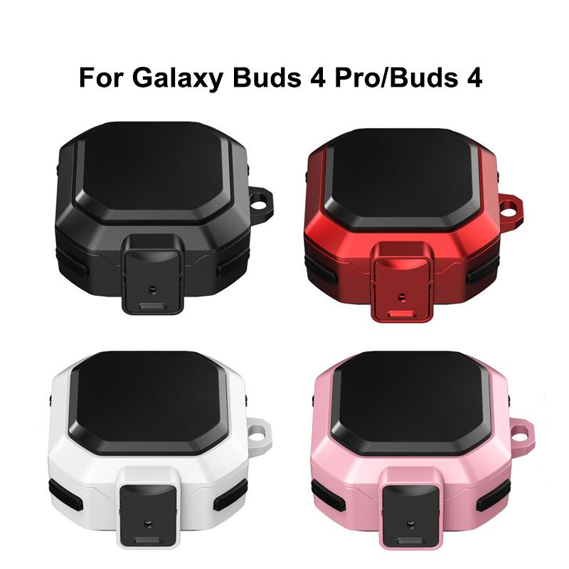 Для Galaxy Buds1 / Pro Защитный чехол для Bluetooth-наушников Крышка с замком-переключателем Меры защиты от падения для Galaxy Buds1 / Pro