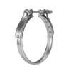 Car Turbocharger Exhaust V Band Clamp 186917 109‑114mm 4.3‑4.5in Replacement for Holset HX52 HX55