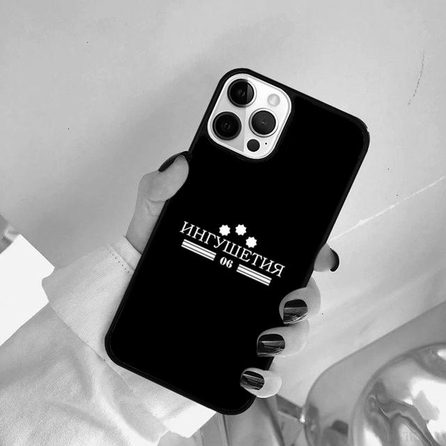 Чехол для телефона Флаг Ингушетии Для iPhone 17 Air 16 15 14 SE 2020 11 12 13 Pro MAX Plus
