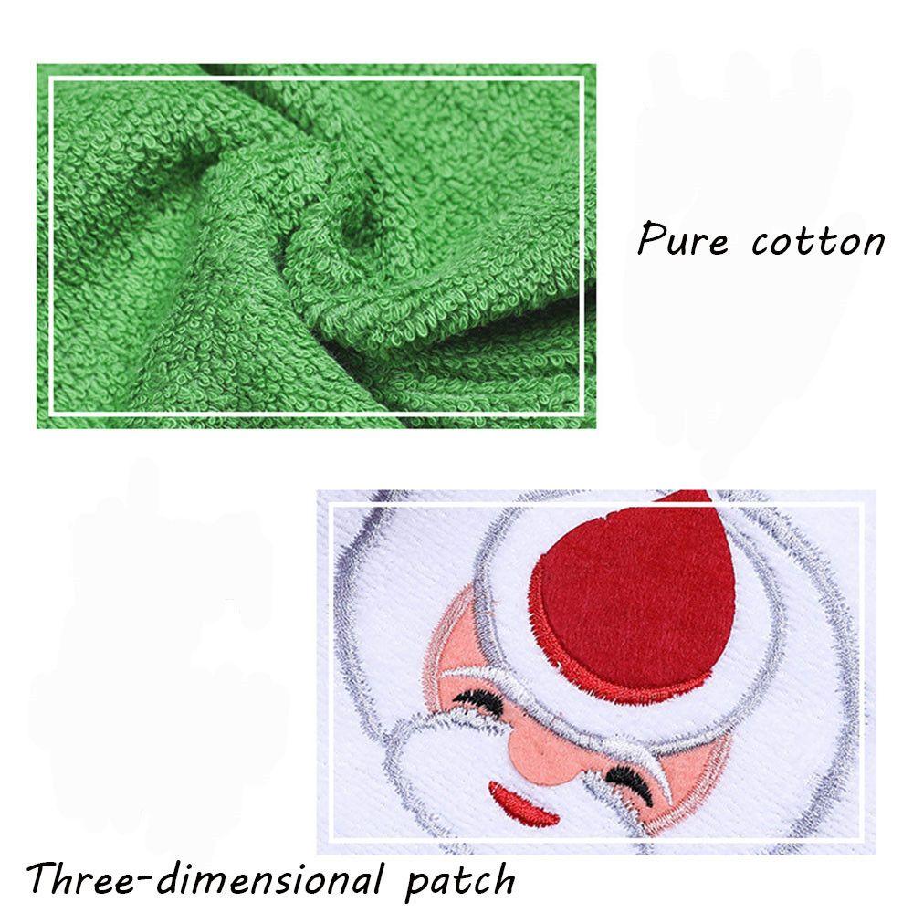 Gift Souvenir Merry Christmas Gift Christmas Decorations Cupcake Cotton Towel Christmas Towel