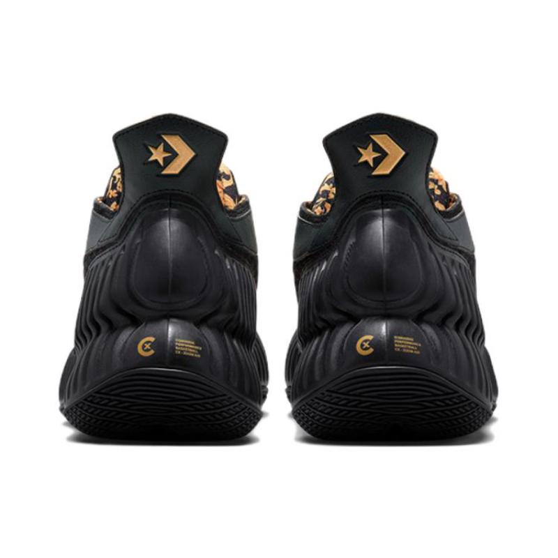 Converse Баскетбольные кроссовки All Star BB Prototype CX с низким верхом Унисекс Черно-золотые