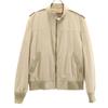 80s Vintage Jacket 40 Beige With Blouson Liner Men's Used