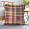 Yousheng Throw Pillow Cover Colorful Plaid Pattern Pillow Cover 18x18 Inch Checkered Pillow Case for Bedroom Sofa Couch Living Room Office