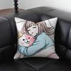 Аниме Danganronpas Наволочка Модная Квадратная Наволочка Спальня Диван Комната Ins Декор Отдых
