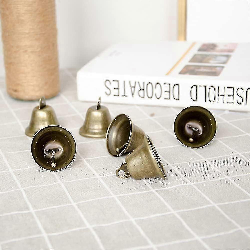 20-Piece Vintage Decorative Small Bells - Craft Bells for DIY Ornaments & Home Decor
