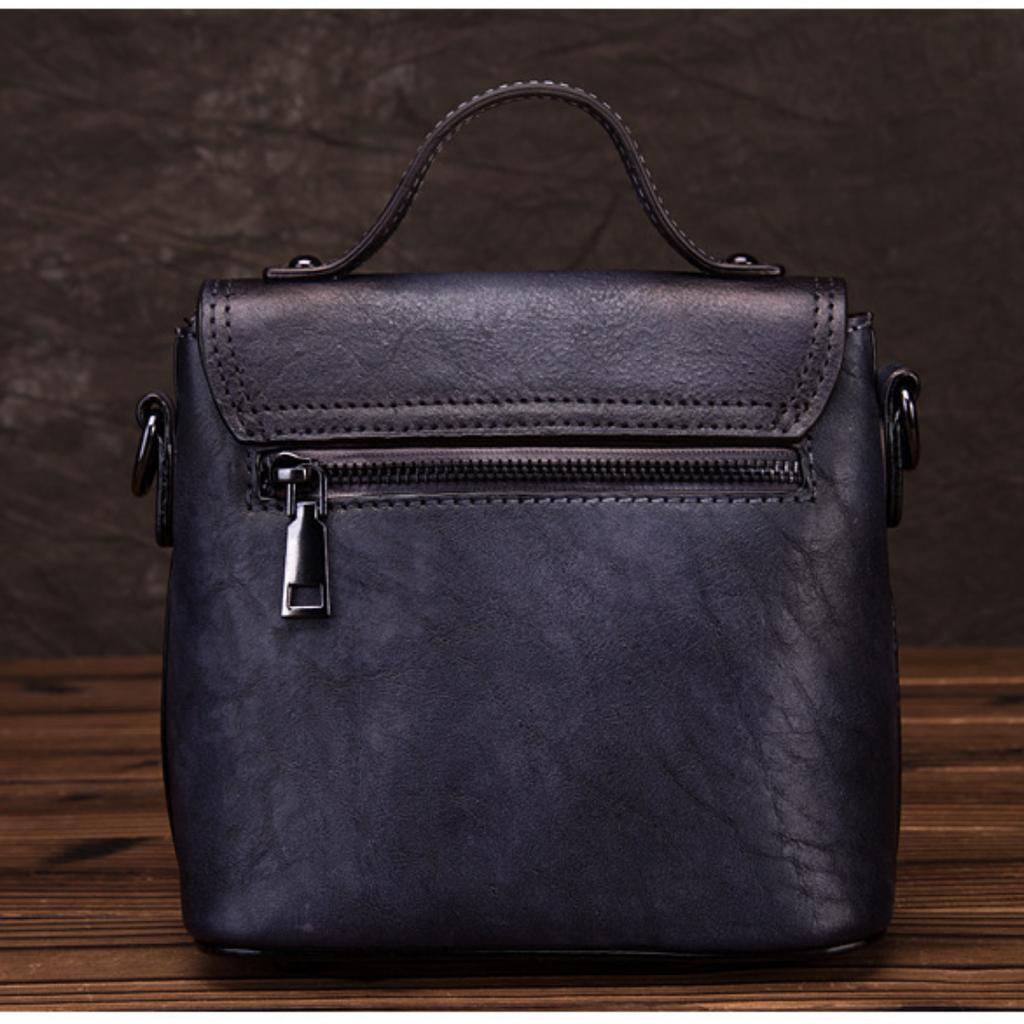 Маленькая квадратная сумка на одно плечо из коровьей кожи Баотоу, простая повседневная сумка в стиле ретро