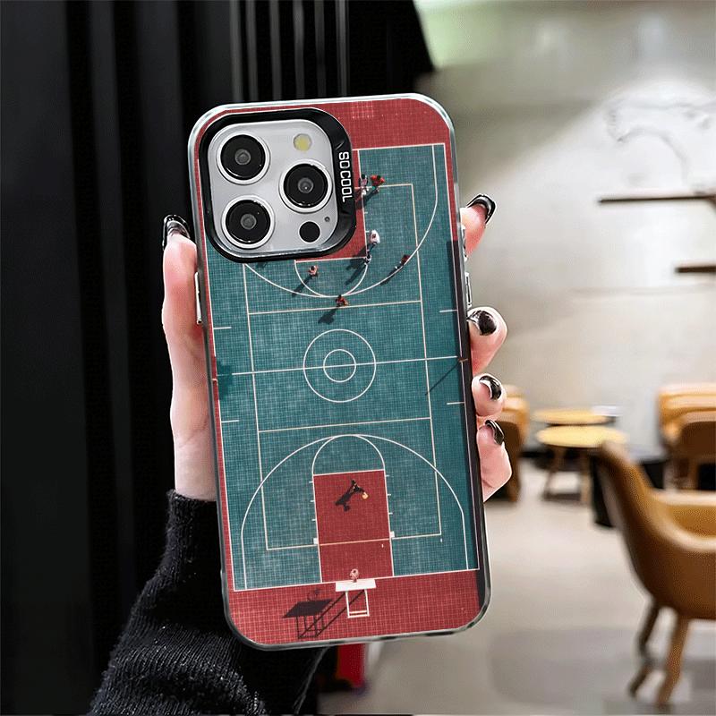Спортивная эстетика баскетбола Мягкий чехол для телефона для iPhone 15 16 17 Pro Max 17Air 16E 14 Plus 13 12 Mini Ударопрочный чехол Задняя панель