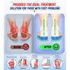 NEUPU 240+lbs Heavy Duty High Arch Support Orthotic Insoles for Plantar Fasciitis Pain Relief - For Men  Women  Work Boots  Shoes