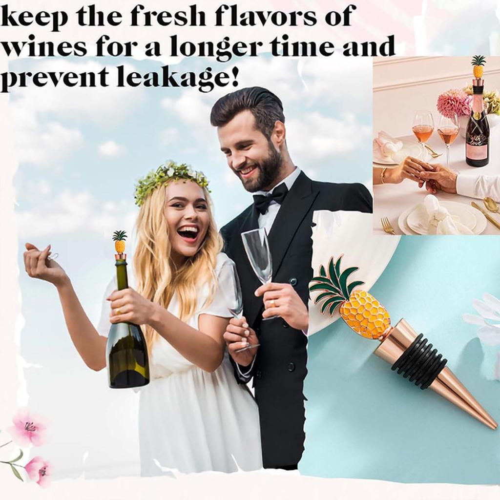 Пробка для вина в виде ананаса Креативная декоративная пробка для вина