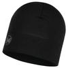 Merino Midweight Beanie, Unisex Black Cap