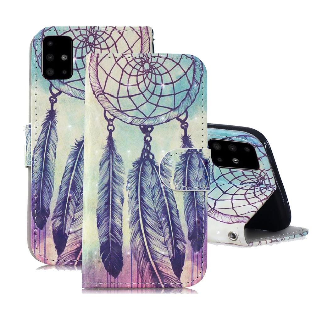 Чехол для Iphone 11 12 Pro X Xs Xr Max 5 5S Se 6 6 S 6s 7 8 Plus, раскладывающийся чехол для телефона с отделением для карт, 3d окрашенный кошелек, кожаный чехол