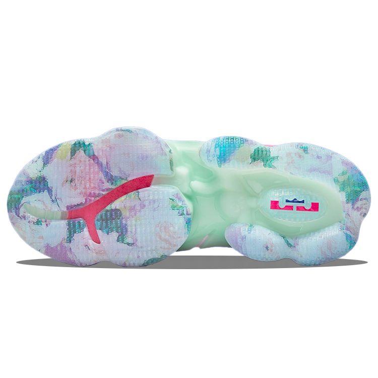 Nike Мужские кроссовки LeBron 19 EP Valentines Day белые разноцветные DH8460-900