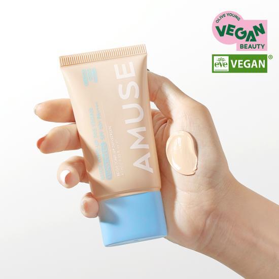 AMUSE Крем для загара бежевый Tone Up 365 Vegan 40 мл