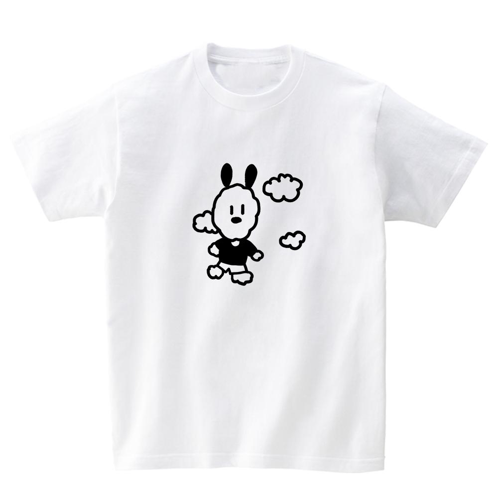 AWESOMEUS Puppy And Cloud T-Shirts_4Color