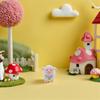 18pcs Miniature Animal Mini Sheep Resin Ornament For Fairy Garden Bonsai Succulent Decor Cake Topper Micro Landscape Accessory