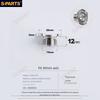 S-PARTS Titanium Alloy Frame Accessory ROTOR ALDHU Crank Cover bolts screw Integrated Chainring for Road Bikes 30/24mm Axle