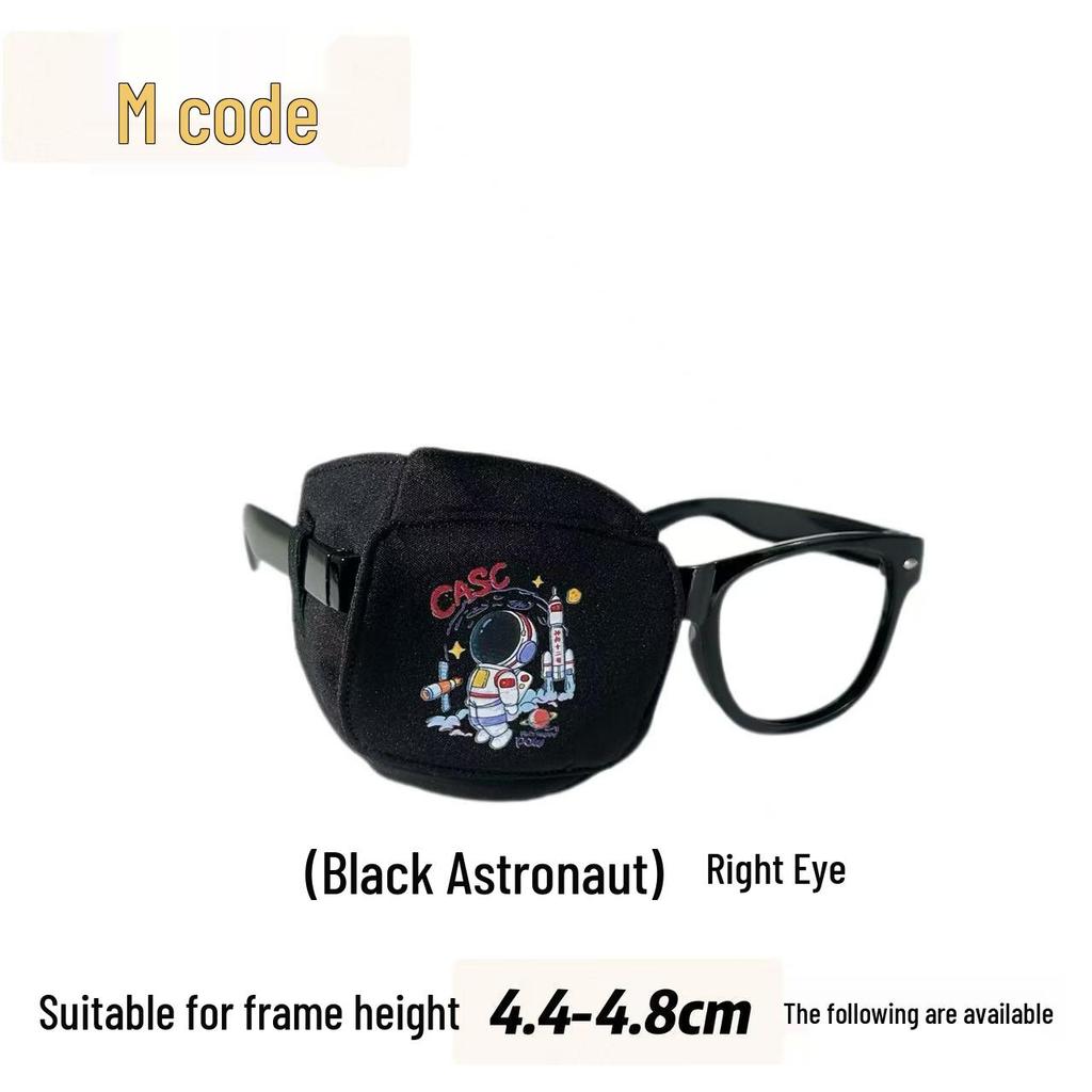 Детский патч для глаз из чистого хлопка при амблиопии для послеоперационных тренировок зрения и коррекции косоглазия/дальнозоркости