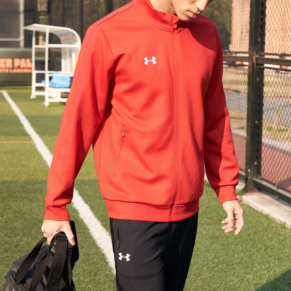 Under Armour Jackets Men's Red Stand Collar Moderate Other 22500409-600