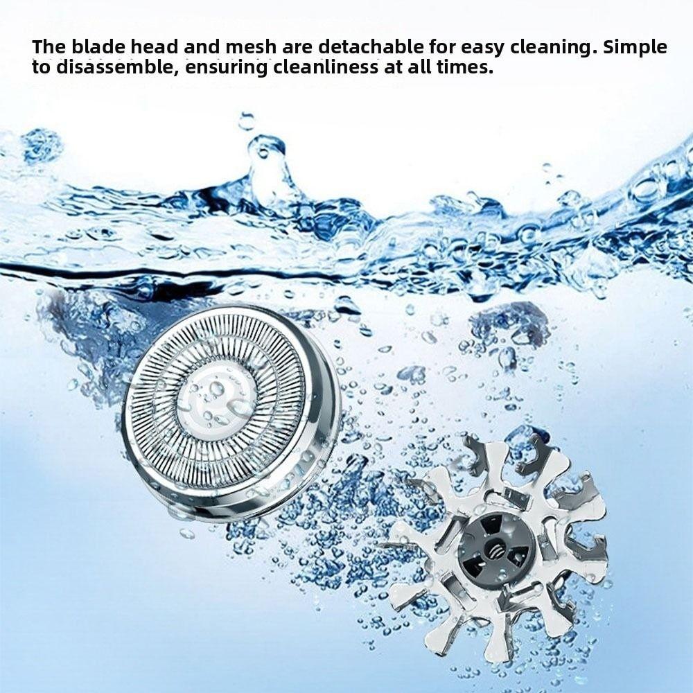 Waterproof Mini Electric Shaver Cordless Men Electric Shaver Washable Men's Beard Trimmer for Home