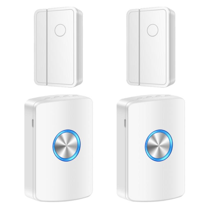 Magnetic Sensor 1000Ft Wireless Doorbell with 5 Adjustable Volumes