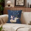 Sentimental Circus Cute Cushion Cover Cushion Cover Set 4Pcs 50X50 45X45 40X40 Pillowcase Decorative Sofa Home Decor