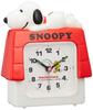 RHYTHM SNOOPY Alarm Electronic R551 Clock, Character, Analog, Sound, 3D, White, (4SE551MS03)