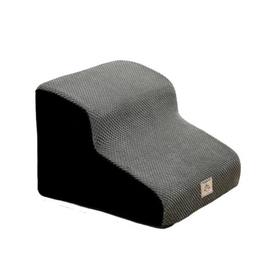 Лестница для маленьких собак, изогнутые ступеньки для собак, комнатная рампа для щенков и пожилых питомцев, моющаяся